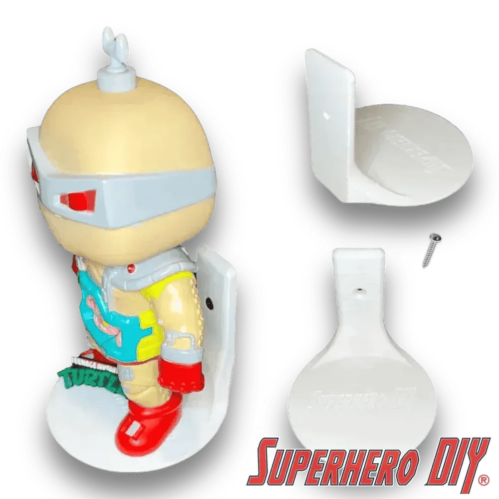 DELUXE size Floating Figure Shelves for POP! DELUXE Vinyl figures | Wall Stand Display Shelves for LARGE pops 6-inch or Deluxe (ONLINE ORDER ONLY)