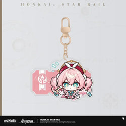 Honkai: Star Rail Pom-Pom Exhibition Series Acrylic Keychain