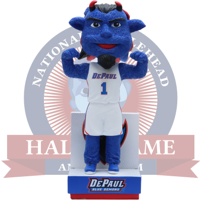 DIBS DePaul Blue Demons Mascot Bobblehead (ONLINE ORDER ONLY)