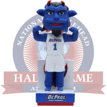 DIBS DePaul Blue Demons Mascot Bobblehead (ONLINE ORDER ONLY)
