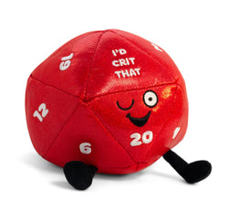 Punchkins D20 Plush I'd Crit That Dice (ONLINE ORDER ONLY)