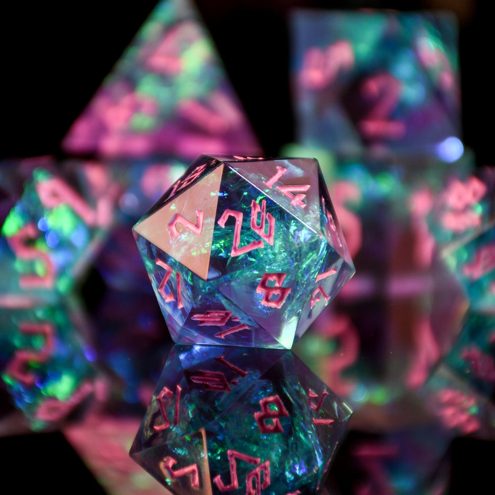 Dispel Magic Sharp-Edged Resin Dice Set (ONLINE ORDER ONLY)