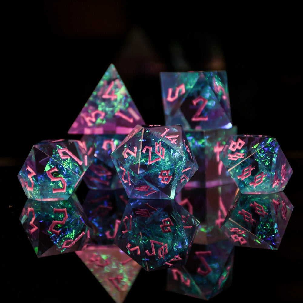 Dispel Magic Sharp-Edged Resin Dice Set (ONLINE ORDER ONLY)