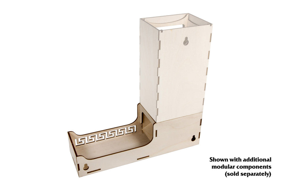 Modular Dice Tower Base (Side) (ONLINE ORDER ONLY)