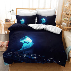 DJ Marshmello Cosplay Bedding Set Quilt Covers Without Filler (Online Order Only)