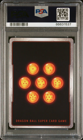 2022 DRAGON BALL SUPER MYTHIC BOOSTER SS4 S.GOKU/BYD.LMTS. #P-262 - PSA 10 (Online Order Only)