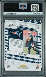 Graded 2024 Panini Absolute Drake Maye #103 Green Foil Rookie RC Football Card PSA 10 Gem Mint (ONLINE ORDER ONLY)