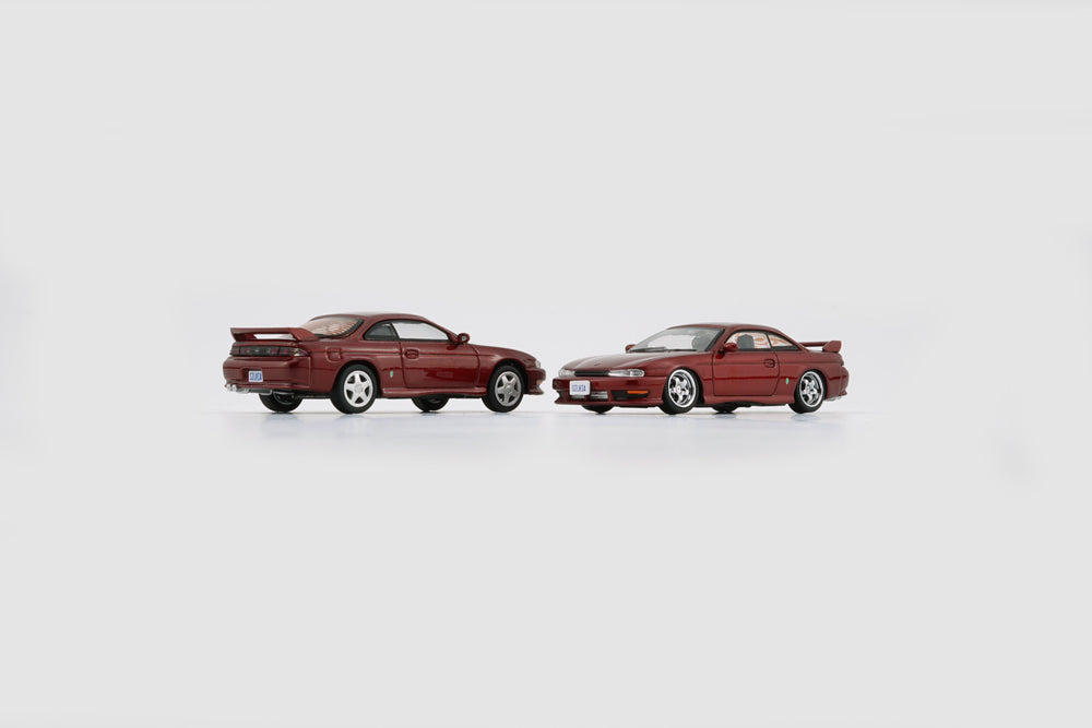 BM Creations Nissan Silvia S14 RED - RHD 1:64 (ONLINE ORDER ONLY)