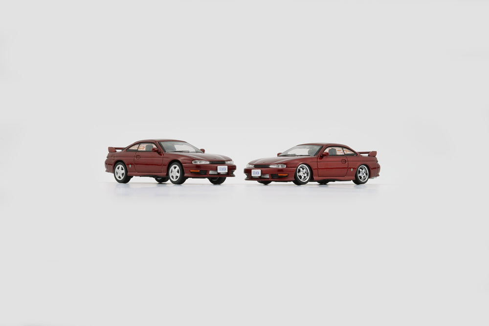 BM Creations Nissan Silvia S14 RED - RHD 1:64 (ONLINE ORDER ONLY)