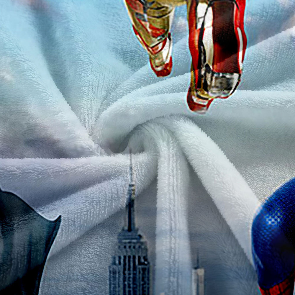 Marvel Spider Man Blanket Flannel Throw Room Decoration (Online Order Only)