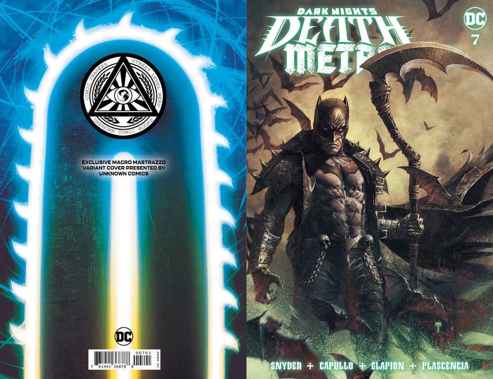 Dark Nights Death Metal #7 (Of 7) Unknown Comics Marco Mastrazzo Exclusive Var (01/05/2021) (ONLINE ORDER ONLY)