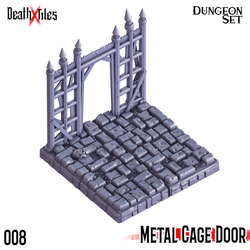 3D Printed Cast n Play Death x Tiles Doors Set 28mm 32mm D&D (Online Only)