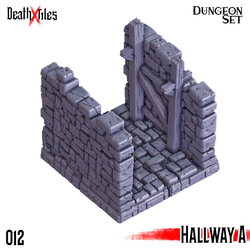 3D Printed Cast n Play Death x Tiles Hallways Set 28mm 32mm D&D (Online Only)