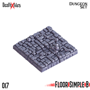 3D Printed Cast n Play Death x Tiles Scatter Floor Set 28mm 32mm D&D (Online Only)