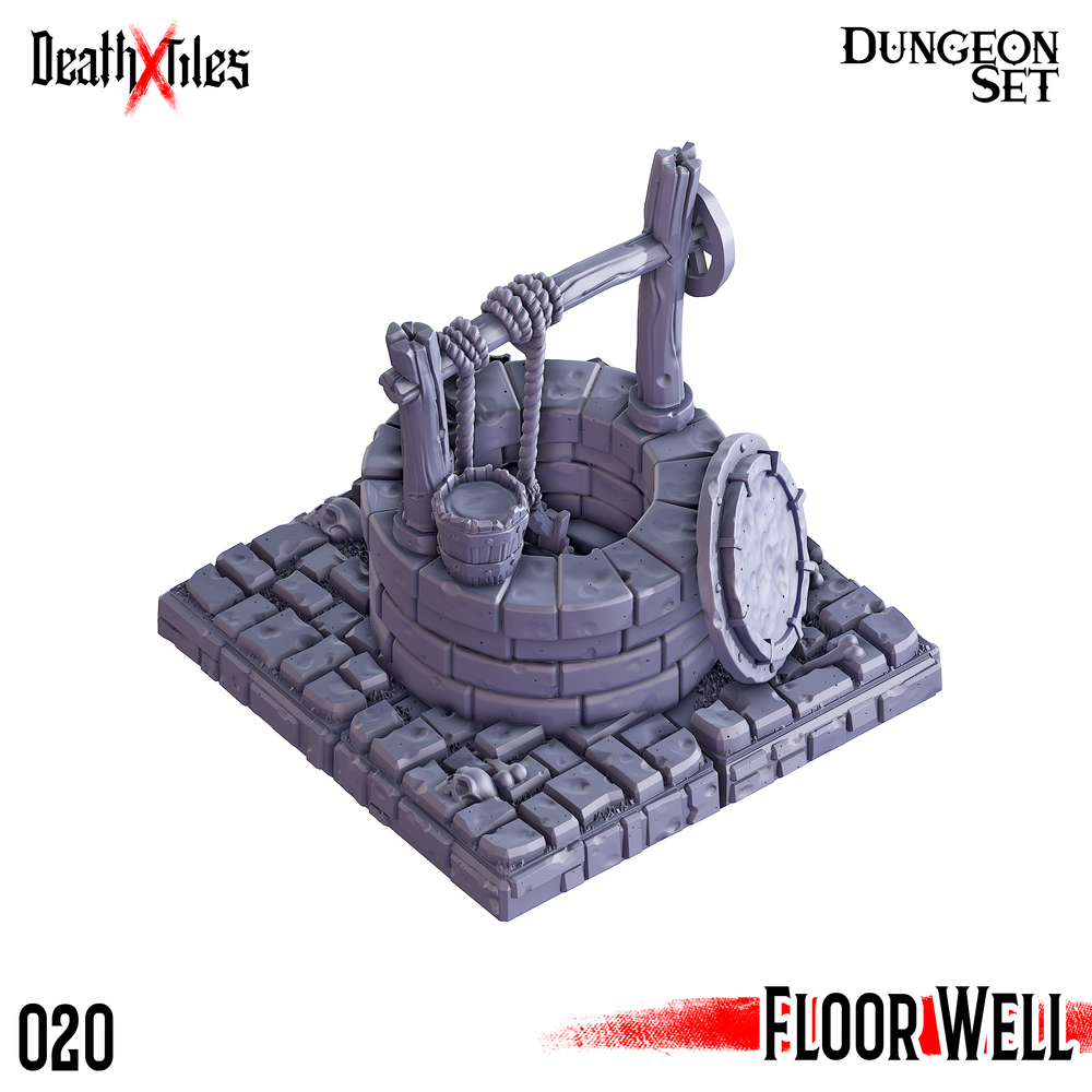 3D Printed Cast n Play Death x Tiles Scatter Floor Set 28mm 32mm D&D (Online Only)