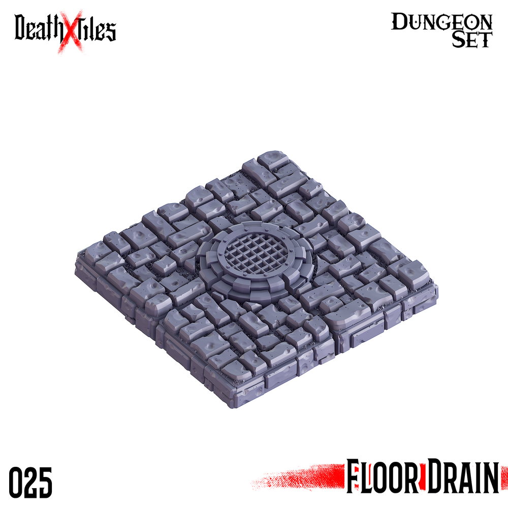 3D Printed Cast n Play Death x Tiles Scatter Floor Set 28mm 32mm D&D (Online Only)