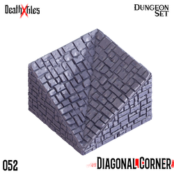 3D Printed Cast n Play Death x Tiles Corner Walls Set 28mm 32mm D&D (Online Only)
