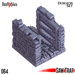 3D Printed Cast n Play Death x Tiles - Trap Bundle 2 Dungeon Tile Set (Online Only)