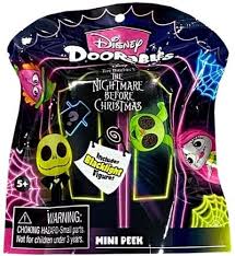 UCC Distributing: Disney Doorables - Mini Peek - Nightmare Before Christmas - Blacklight - Blind Pack (ONLINE ORDER ONLY)
