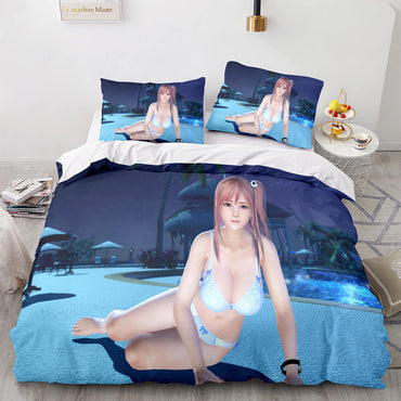 DOAXVV Honoka Cosplay Bedding Set Quilt Cover Without Filler (Online Order Only)