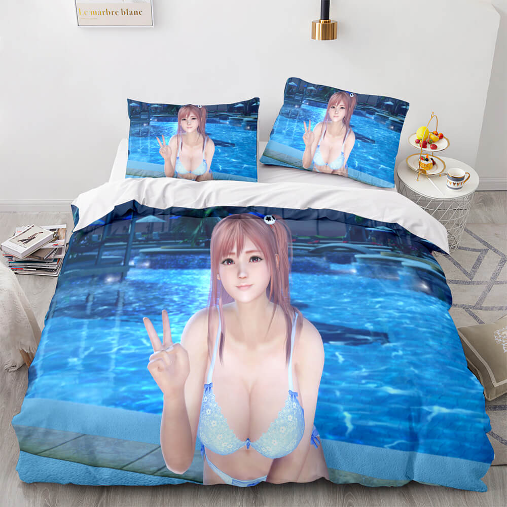 DOAXVV Honoka Cosplay Bedding Set Quilt Cover Without Filler (Online Order Only)