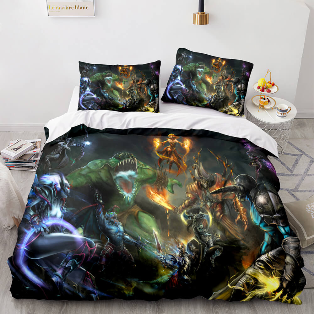 DOTA Cosplay Bedding Set Quilt Covers Room Decoration (Online Order Only)