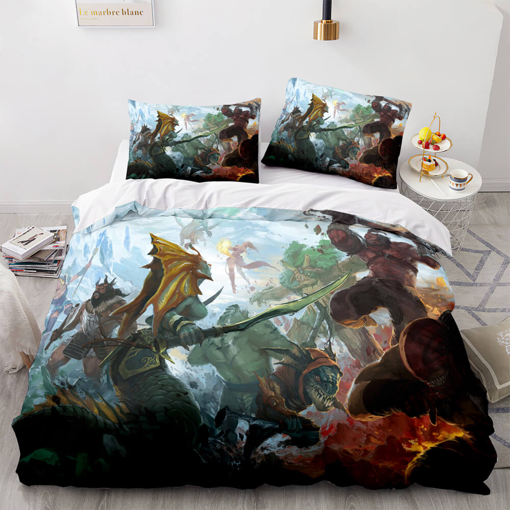 DOTA Cosplay Bedding Set Quilt Covers Room Decoration (Online Order Only)