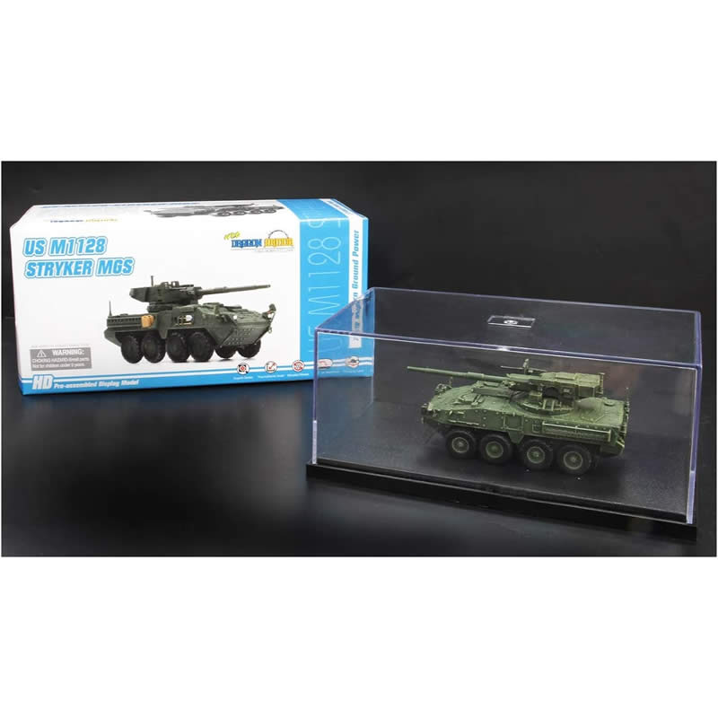 DRA63007 M1128 Stryker MGS 1/72 Scale Pre-assembled Model with Display (ONLINE ORDER ONLY)