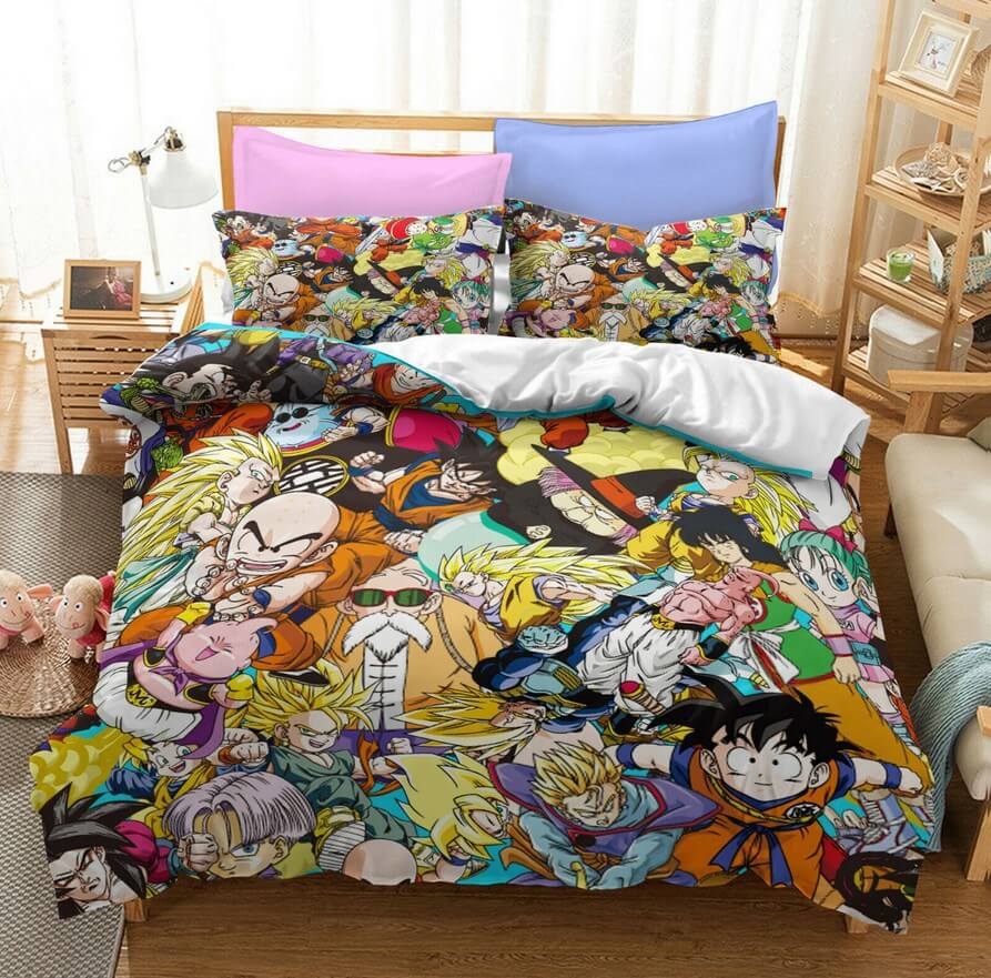 DRAGON BALL GT Cosplay Bedding Sets Quilt Covers Room Decoration (Online Order Only)