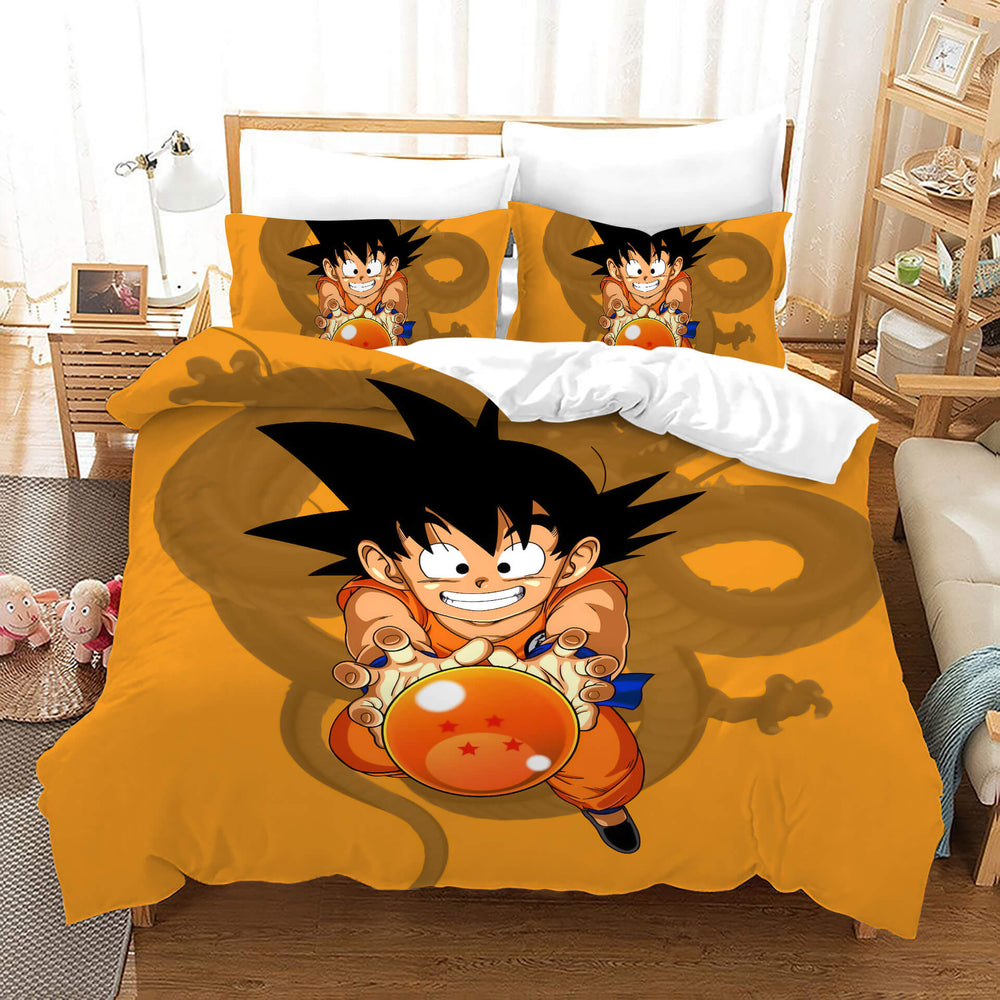 DRAGON BALL GT Cosplay Bedding Sets Quilt Covers Room Decoration (Online Order Only)