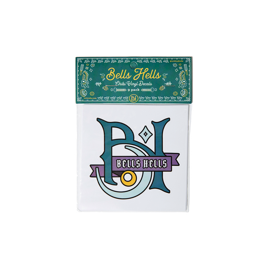 Critical Role: Bells Hells - Chibi Vinyl Decals (9-Pack) (ONLINE ORDER ONLY)