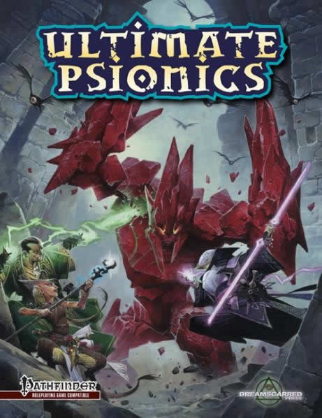 DRP2600 Pathfinder Ultimate Psionics Hard Cover Role Playing Book Dreamscarred (ONLINE ORDER ONLY)
