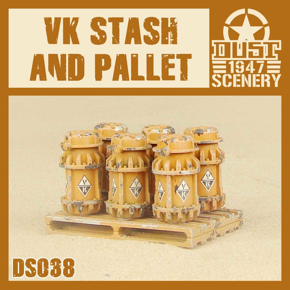 DUST 1947: VK Stash and Pallet (ONLINE ORDER ONLY)