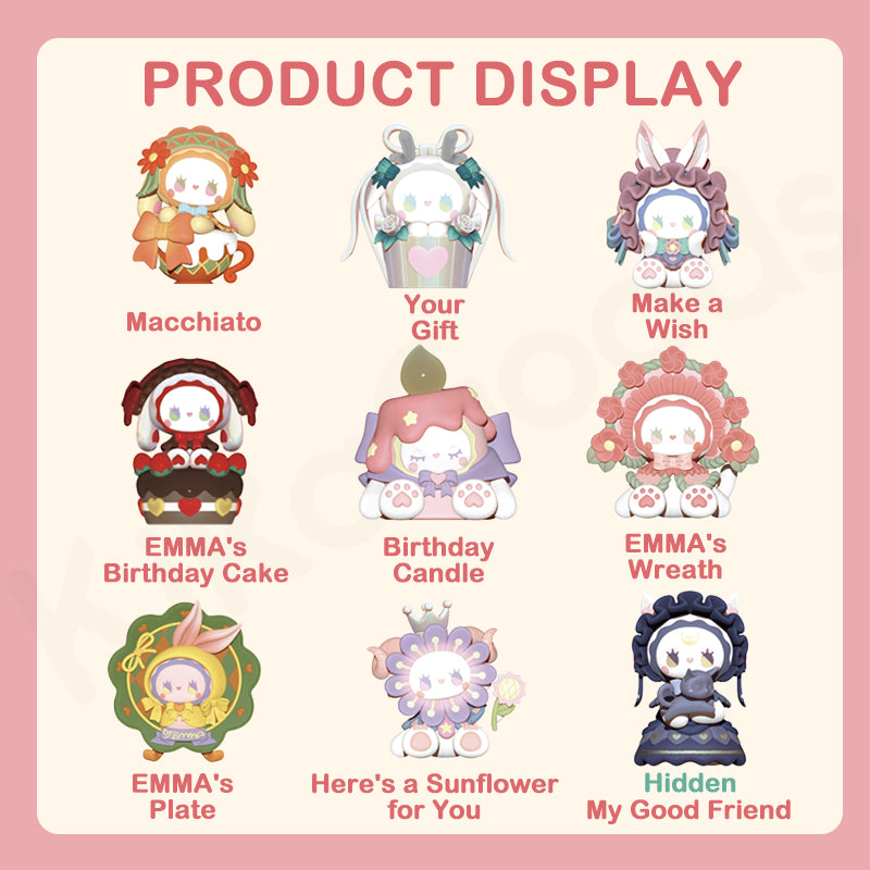 MJ Studio: Emma Secret Forest Birthday Party Series (Different Color) - 1 Blind Box (ONLINE ORDER ONLY)