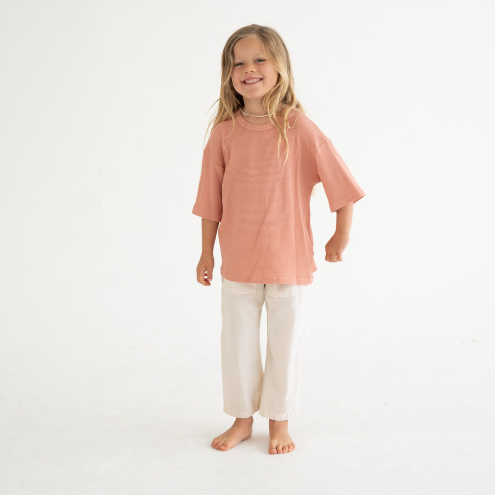 August Waffle Tee (ONLINE ORDER ONLY)