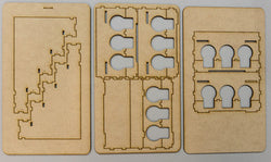 Paint Rack - 34mm "Half" for GW and Citadel Pots (Online Order Only) (Online Order Only)