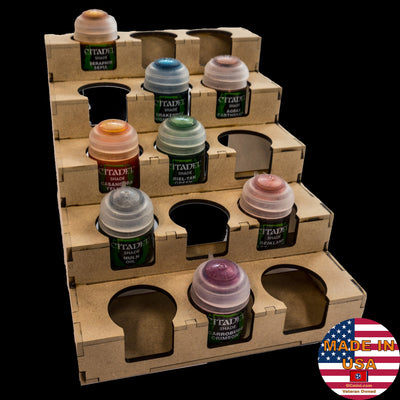 Paint Rack - 34mm "Half" for GW and Citadel Pots (Online Order Only) (Online Order Only)