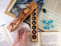 Cthulhu Rising | Engraved Council of 7 Dice Vault (ONLINE ORDER ONLY)