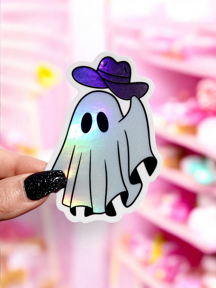 Howdy Ghostie Halloween Sticker (Online Order Only)