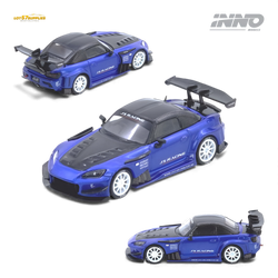 (Pre-Order) INNO64 Honda S2000 J's Racing - Blue 1:64 (ONLINE ORDER ONLY)
