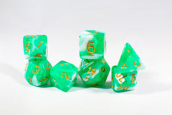 Spirit Living Dual Color Swirl Translucent Green/White (Online Only)