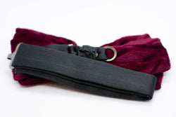 Velvet Maroon Bowtie Adjustable Formal Wedding Party Necktie Bow Tie Tuxedo (Online Only)