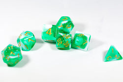 Spirit Living Dual Color Swirl Translucent Green/White (Online Only)