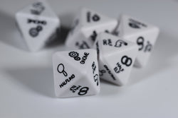 Chessex 3rd Edition Fantasy Races D8 Dice - The Adventurer's Choice for Character Selection and Random Encounters (Online Only)