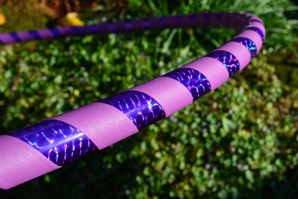 Prismatic Taped Beginner Hoop - Prism Tape w/ Gaffer Grip Tape (ONLINE ORDER ONLY)