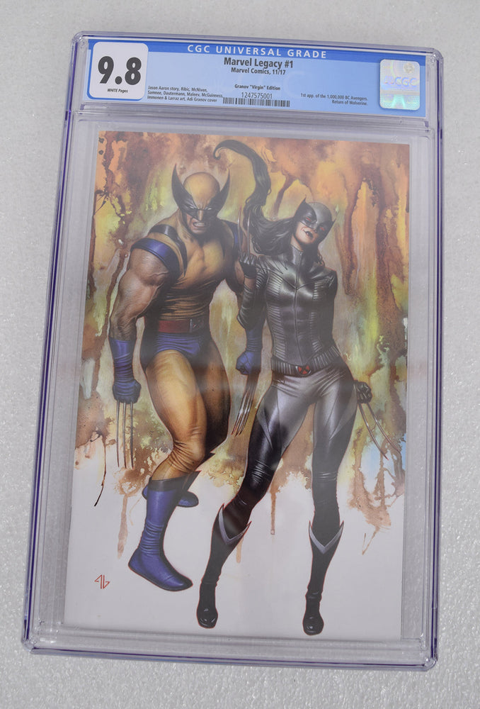 Marvel Legacy 1 2017 NM Adi Granov Variant Wolverine X-23 (ONLINE ORDER ONLY)