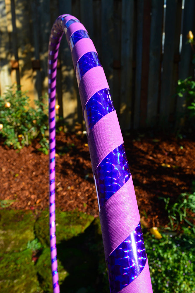 Prismatic Taped Beginner Hoop - Prism Tape w/ Gaffer Grip Tape (ONLINE ORDER ONLY)