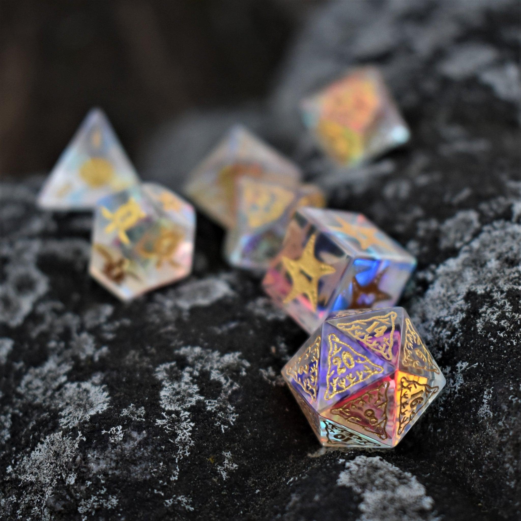Siren's Song Prism Glass Dice Set (ONLINE ORDER ONLY)