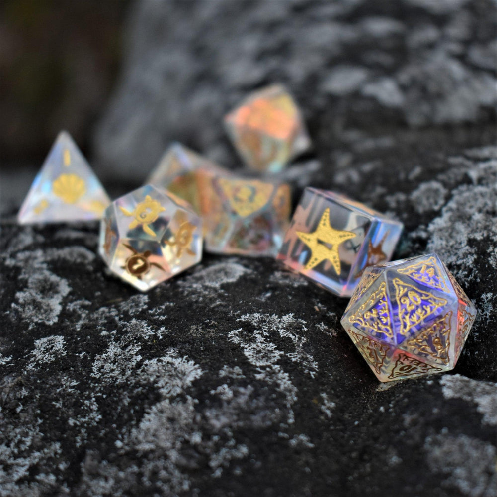Siren's Song Prism Glass Dice Set (ONLINE ORDER ONLY)