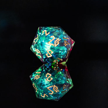 Eldritch Blast Sharp-Edged Resin Dice Set (ONLINE ORDER ONLY)